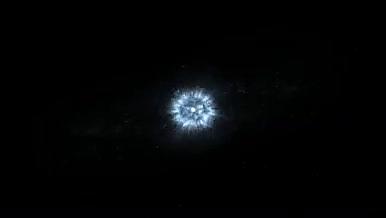 震撼宇宙光效极光地球切换演绎企业LOGO视频的预览图